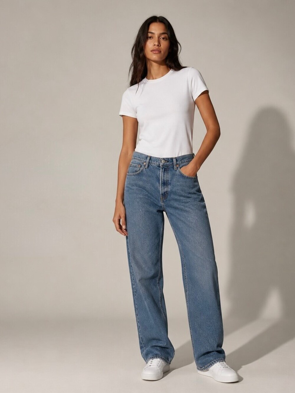 AGOLDE Wilder High-Rise Straight-Leg Jeans Size 30